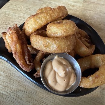 Heist Brewery - Onion Rings - New American Near Me - Charlotte, North Carolina Heist Brewery - Onion Rings - New American Near Me - Charlotte, North Carolina