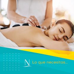 Nouvelle D'Spa - Las piedras calientes, combinadas con cualquier tipo de masaje, añaden una terapia termal que te hará sentir mayor relajación, mientras desi
