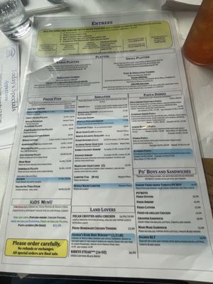 Menu photo 2 The Fish Market Restaurant Birmingham, AL Menu photo 2 The Fish Market Restaurant Birmingham, AL