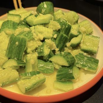Xinjiang BBQ - Cucumber salad - Asian Fusion Near Me - San Diego, California Xinjiang BBQ - Cucumber salad - Asian Fusion Near Me - San Diego, California