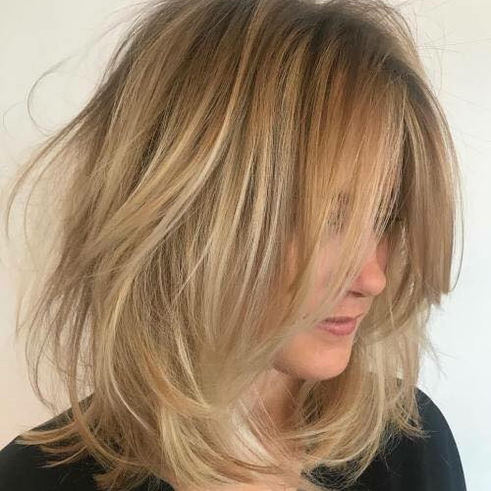 Rocket Science Salon - This was what I asked for, with side swept bangs. - Hair Salons Near Me - Dallas, Texas Rocket Science Salon - This was what I asked for, with side swept bangs. - Hair Salons Near Me - Dallas, Texas
