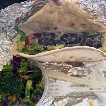 Da Spot - Falafel Wrap - Mediterranean Near Me - Honolulu, Hawaii