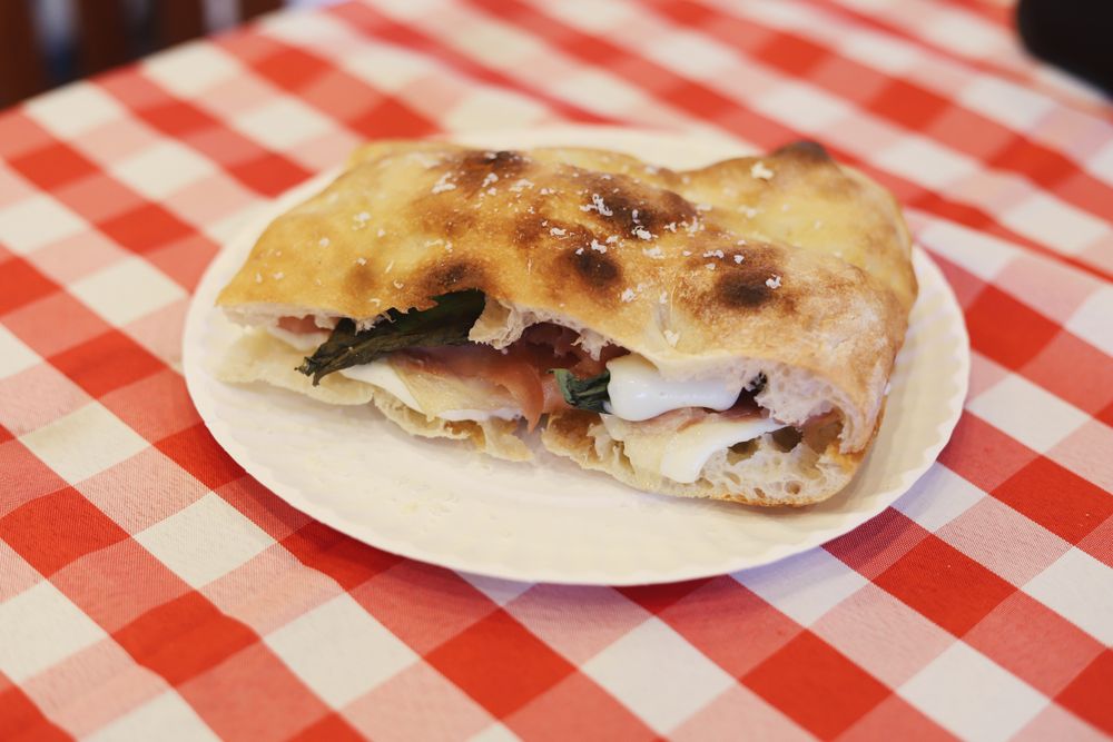 Food from Anto’s Pizza Romana & Italian Market