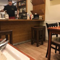 This is the gentleman that makes the best waffles and pancakes in town! Try it!