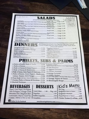 Menu photo 5 Bloomingdale Pizza Valrico, FL