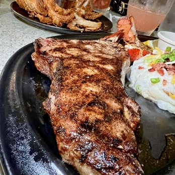 Outback Steakhouse - NY steak w/loaded mashed potatoes - Steakhouses Near Me - Burbank, California