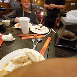 The One Buffet - Makeshift birthday cake lol