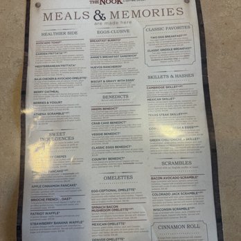 The Nook A Daytime Eatery - Breakfast & Brunch Near Me - Gilbert, Arizona The Nook A Daytime Eatery - Breakfast & Brunch Near Me - Gilbert, Arizona