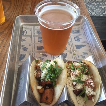 Coyo Taco - Sweetwater beer and the chicken tacos. - Mexican Near Me - Miami, Florida