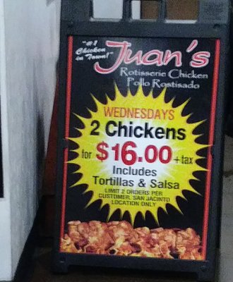Menu photo 5 Juan's Rotisserie Chicken San Jacinto, CA Menu photo 5 Juan's Rotisserie Chicken San Jacinto, CA