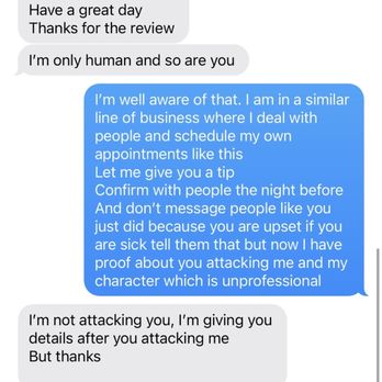 Beauty Bird Lounge - Incredibly rude and hostile - Skin Care Near Me - Redondo Beach, California
