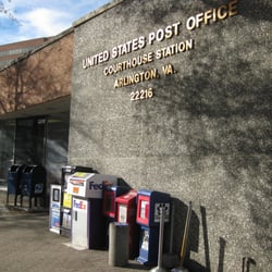 US Post Office - The front of the post office