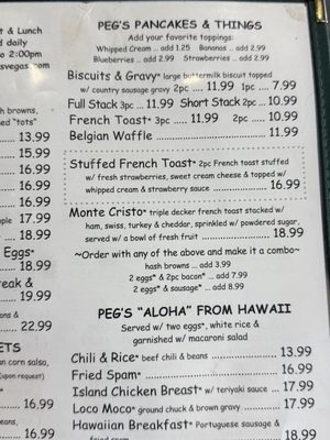 Menu photo 5 Peg's Glorified Ham n Eggs Henderson, NV Menu photo 5 Peg's Glorified Ham n Eggs Henderson, NV