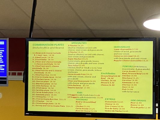 Menu photo 2 Los Burritos Killeen, TX