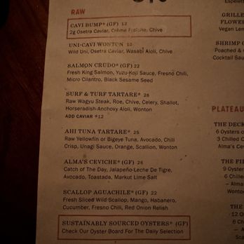 The Lonely Oyster - Menu - Cocktail Bars Near Me - Los Angeles, California The Lonely Oyster - Menu - Cocktail Bars Near Me - Los Angeles, California