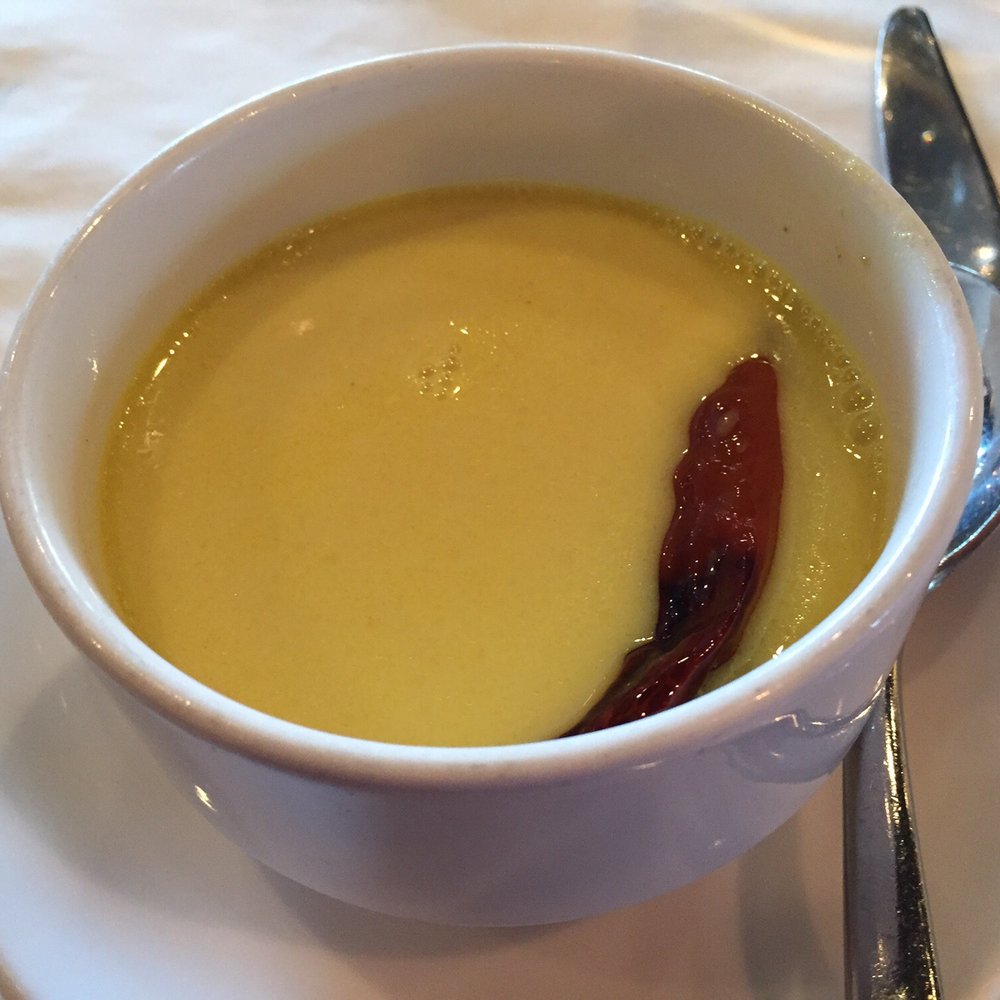 Anokha - Coconut soup with a hint of lemon - Indian Near Me - Richmond, Virginia Anokha - Coconut soup with a hint of lemon - Indian Near Me - Richmond, Virginia