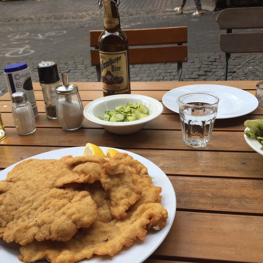 Felix Austria - Full size pork schnitzel - Austrian Near Me - Berlin, BE Felix Austria - Full size pork schnitzel - Austrian Near Me - Berlin, BE