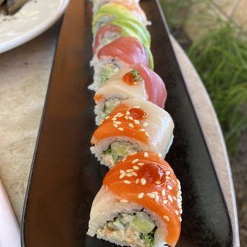 Hillstone Restaurant - Rainbow Roll - New American Near Me - Phoenix, Arizona Hillstone Restaurant - Rainbow Roll - New American Near Me - Phoenix, Arizona