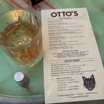 Otto's - Georgia pine old fashioned and the menu - Bars Near Me - Nashville, Tennessee Otto's - Georgia pine old fashioned and the menu - Bars Near Me - Nashville, Tennessee