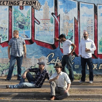 Praxent - Lining up for a photo shoot on South 1st St. - Web Design Near Me - Austin, Texas