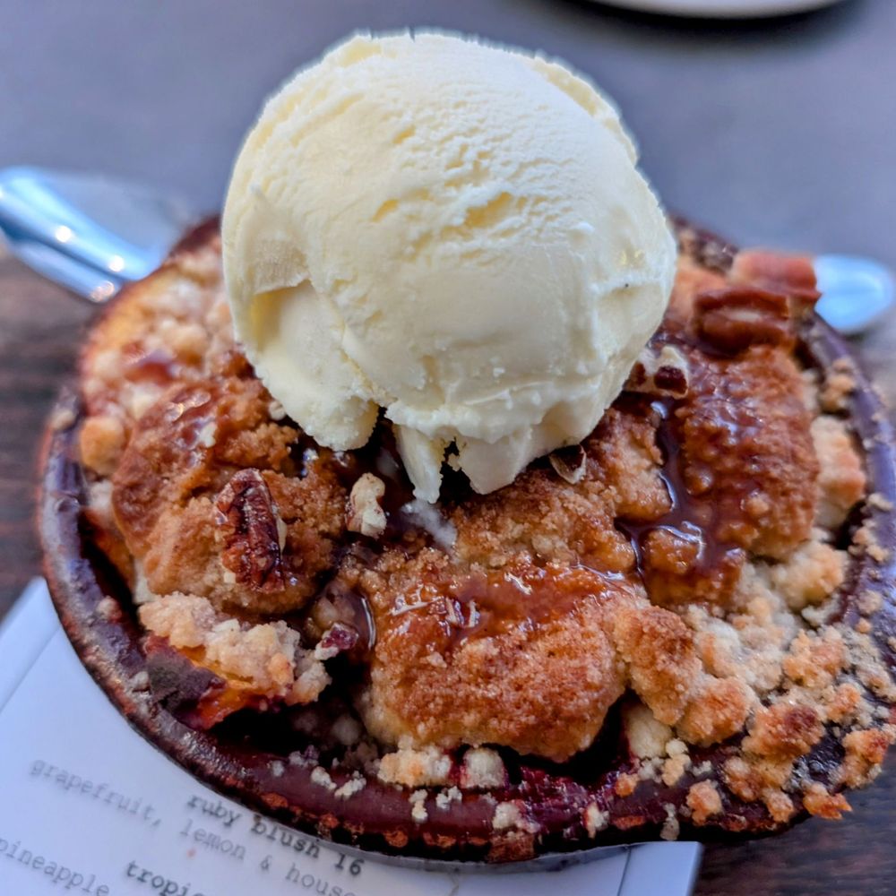 AOC - Peach and strawberry cobbler - Cocktail Bars Near Me - Los Angeles, California AOC - Peach and strawberry cobbler - Cocktail Bars Near Me - Los Angeles, California