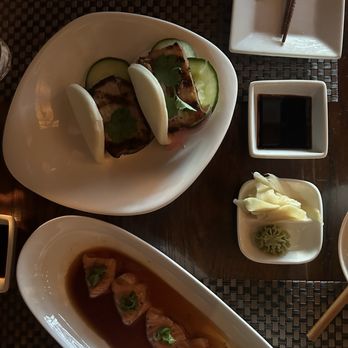 O-Ku - Salmon Usuzukuri, Pork Bun - Japanese Near Me - Atlanta, Georgia
