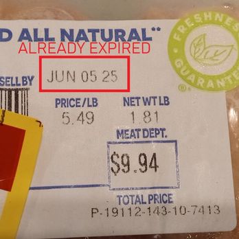 Greater Chicago Food Depository - Meat (example 1) was already expired. As a person with serious health conditions I can't roll the dice on stuff like this. - Food Banks Near Me - Chicago, Illinois