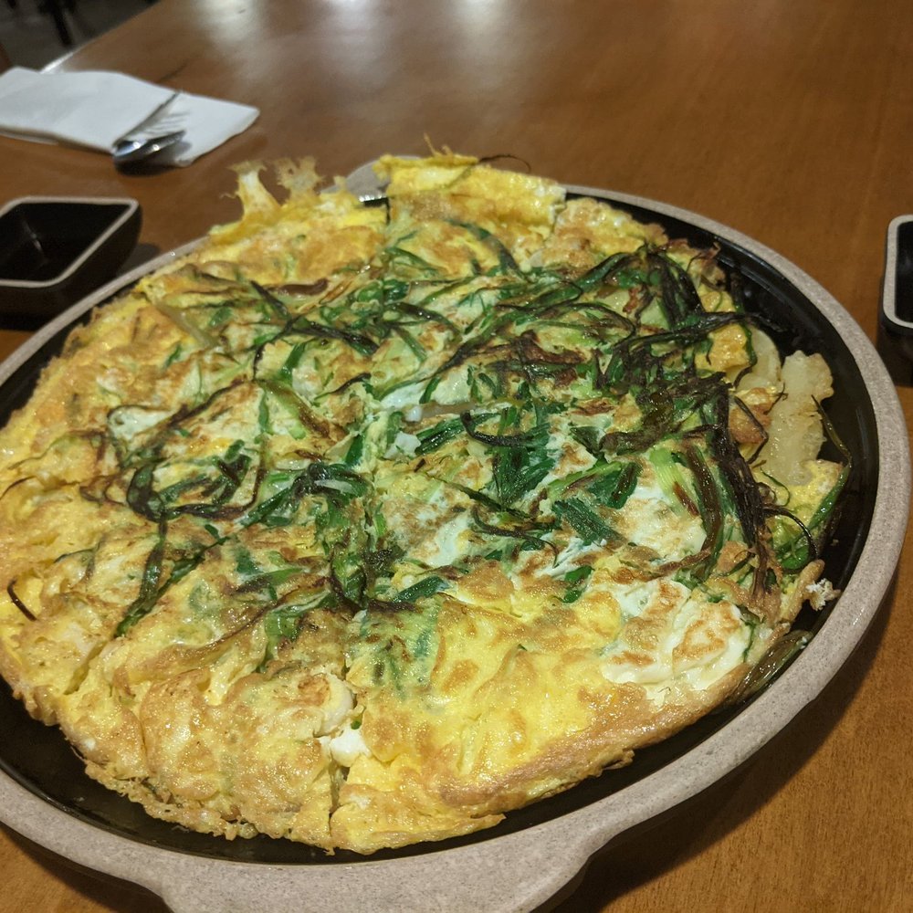 Seafood pajeon (pancake) Seafood pajeon (pancake)