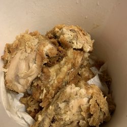 Disgusting greasy chicken that should have never been served.