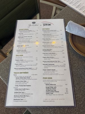 Menu photo 3 Gertrude's Phoenix, AZ Menu photo 3 Gertrude's Phoenix, AZ