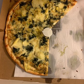 Romano Pizza - Artichoke and Spinach pizza - Italian Near Me - Weehawken, New Jersey Romano Pizza - Artichoke and Spinach pizza - Italian Near Me - Weehawken, New Jersey