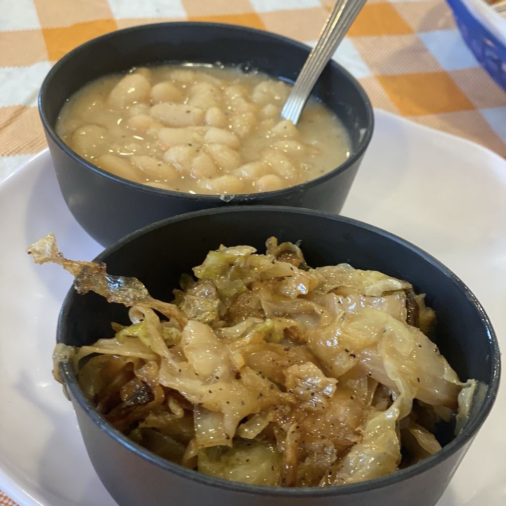 Sherry's Farmhouse Kitchen - Fried Cabbage & White Beans - Seafood Near Me - Sallisaw, Oklahoma Sherry's Farmhouse Kitchen - Fried Cabbage & White Beans - Seafood Near Me - Sallisaw, Oklahoma