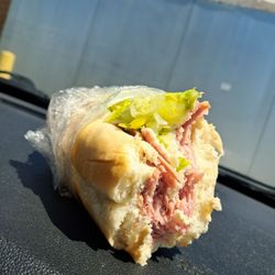 Mobil - Italian sub roll sandwich $5.99 Stuffed AF and delicious Great deli options for grab & GTFO