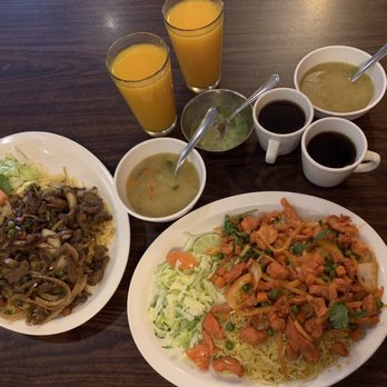 Sahan Restaurant - Beef and chicken plates with rice. Mango juice was delicious. - Steakhouses Near Me - Scarborough, Ontario Sahan Restaurant - Beef and chicken plates with rice. Mango juice was delicious. - Steakhouses Near Me - Scarborough, Ontario