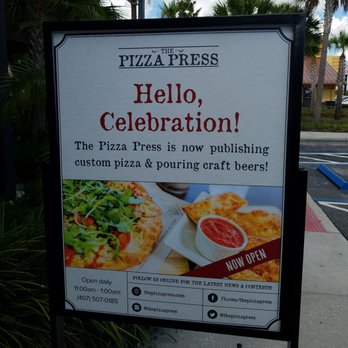 The Pizza Press - Celebration - Pizza Near Me - Kissimmee, Florida The Pizza Press - Celebration - Pizza Near Me - Kissimmee, Florida