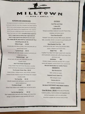 Menu photo 4 Milltown Bar & Grill Vancouver, BC Menu photo 4 Milltown Bar & Grill Vancouver, BC