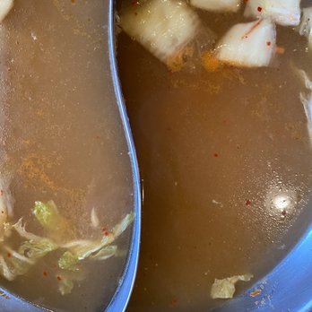 Zu Hot Pot - Two dudes of kimchi mild this time. - Hot Pot Near Me - Albuquerque, New Mexico