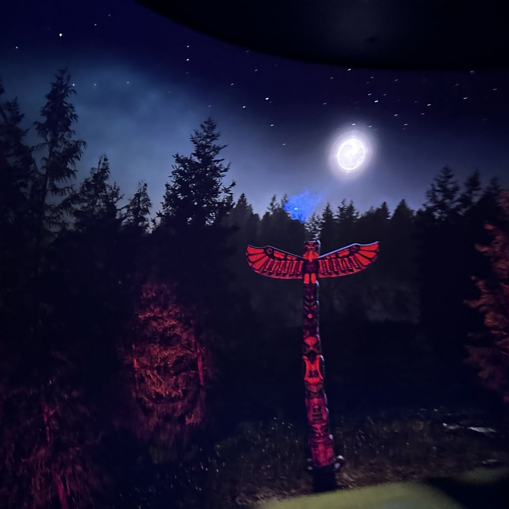 Wings Over Washington - The ending scene of the ride - Amusement Parks Near Me - Seattle, Washington Wings Over Washington - The ending scene of the ride - Amusement Parks Near Me - Seattle, Washington