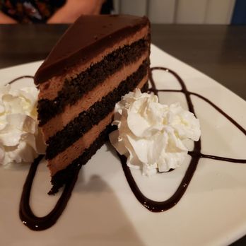 Saltwater Grille - Chocolate mousse cake - Seafood Near Me - Gloucester, Massachusetts Saltwater Grille - Chocolate mousse cake - Seafood Near Me - Gloucester, Massachusetts