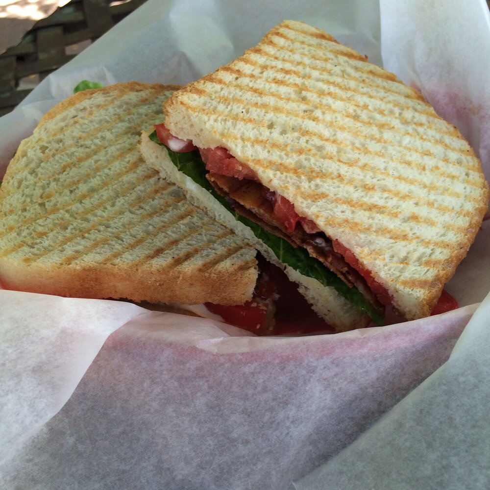 Magpies Newsstand Cafe - The tasty BLT panini - Coffee & Tea Near Me - Durango, Colorado Magpies Newsstand Cafe - The tasty BLT panini - Coffee & Tea Near Me - Durango, Colorado