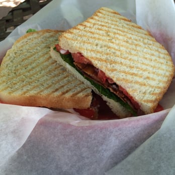 Magpies Newsstand Cafe - The tasty BLT panini - Coffee & Tea Near Me - Durango, Colorado