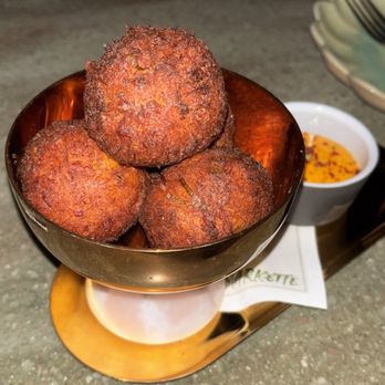 Markette - salt cod fritters - Modern European Near Me - New York, New York