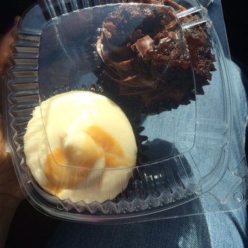 Famous Creations - Chocolate salted caramel and chocolate brownie cupcakes - Bakeries Near Me - Fairfield, California