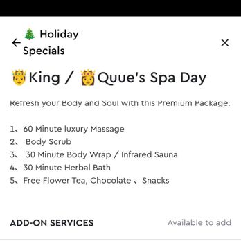 Crystal Spa - Best massage package ever - Massage Therapy Near Me - Herndon, Virginia