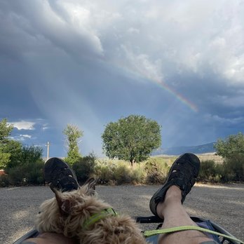 Cortez / Mesa Verde KOA - Chillin with the dog - Campgrounds Near Me - Cortez, Colorado Cortez / Mesa Verde KOA - Chillin with the dog - Campgrounds Near Me - Cortez, Colorado