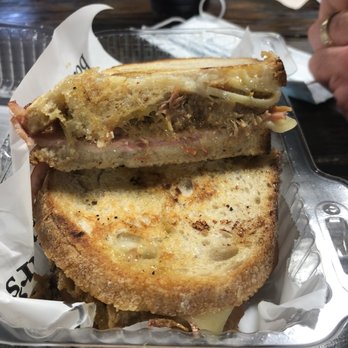 Mountain Goat Market - A Cuban sandwich on sourdough bread. - Delis Near Me - Monteagle, Tennessee Mountain Goat Market - A Cuban sandwich on sourdough bread. - Delis Near Me - Monteagle, Tennessee