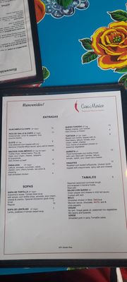 Menu photo 1 Casa México Ottawa, ON