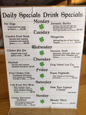 Menu photo 1 Spunky McDoogle's New Bern, NC Menu photo 1 Spunky McDoogle's New Bern, NC