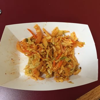 La Guanaquita - Spicy slaw that came when my Pupusa showed up. Very good. - Mexican Near Me - Hillsboro, Oregon
