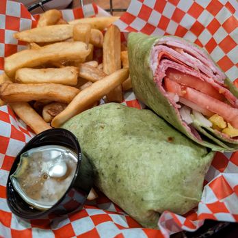 Beer Barrel Pizza and Grill - Italian sub made into a wrap - Pizza Near Me - Columbus, Ohio Beer Barrel Pizza and Grill - Italian sub made into a wrap - Pizza Near Me - Columbus, Ohio